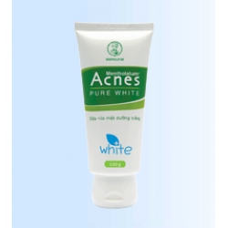 Mentholatum acnes pure white foam